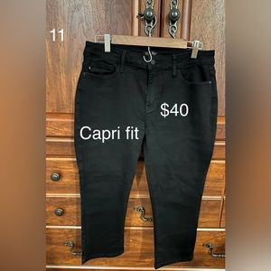 Judy blue capri fit , size 11 like new